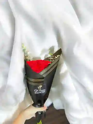 Bouquet Mini De Rosas Rojas