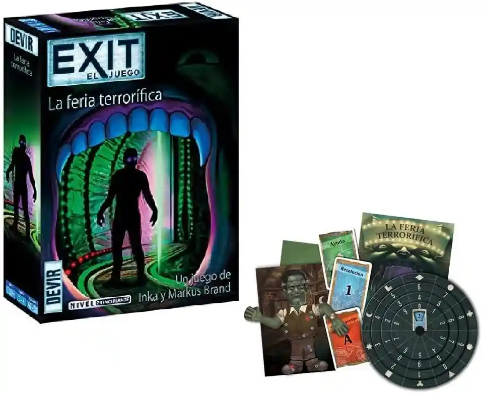 Juego De Mesa Exit Feria Terrorífica Devir Para Adultos