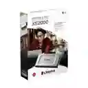 Unidad Solida Portable Kingston Ssd Xs2000 1000gb Usb 3.2 Color Plateado