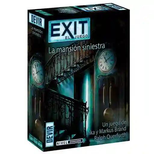 Juego De Mesa Exit Mansión Siniestra Devir Para Adultos