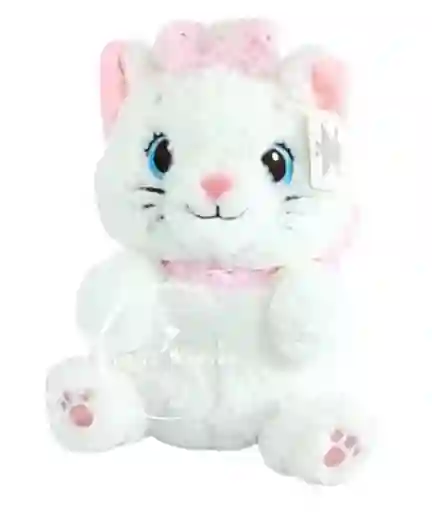 Peluche De Gatica Blanca