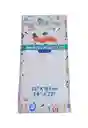 Mantel En Plástico Blanco Rectangular Reutilizable