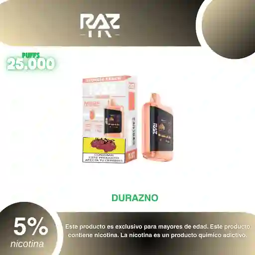 Raz Ltx 25.000 Puffs, Georgia Peach 5%
