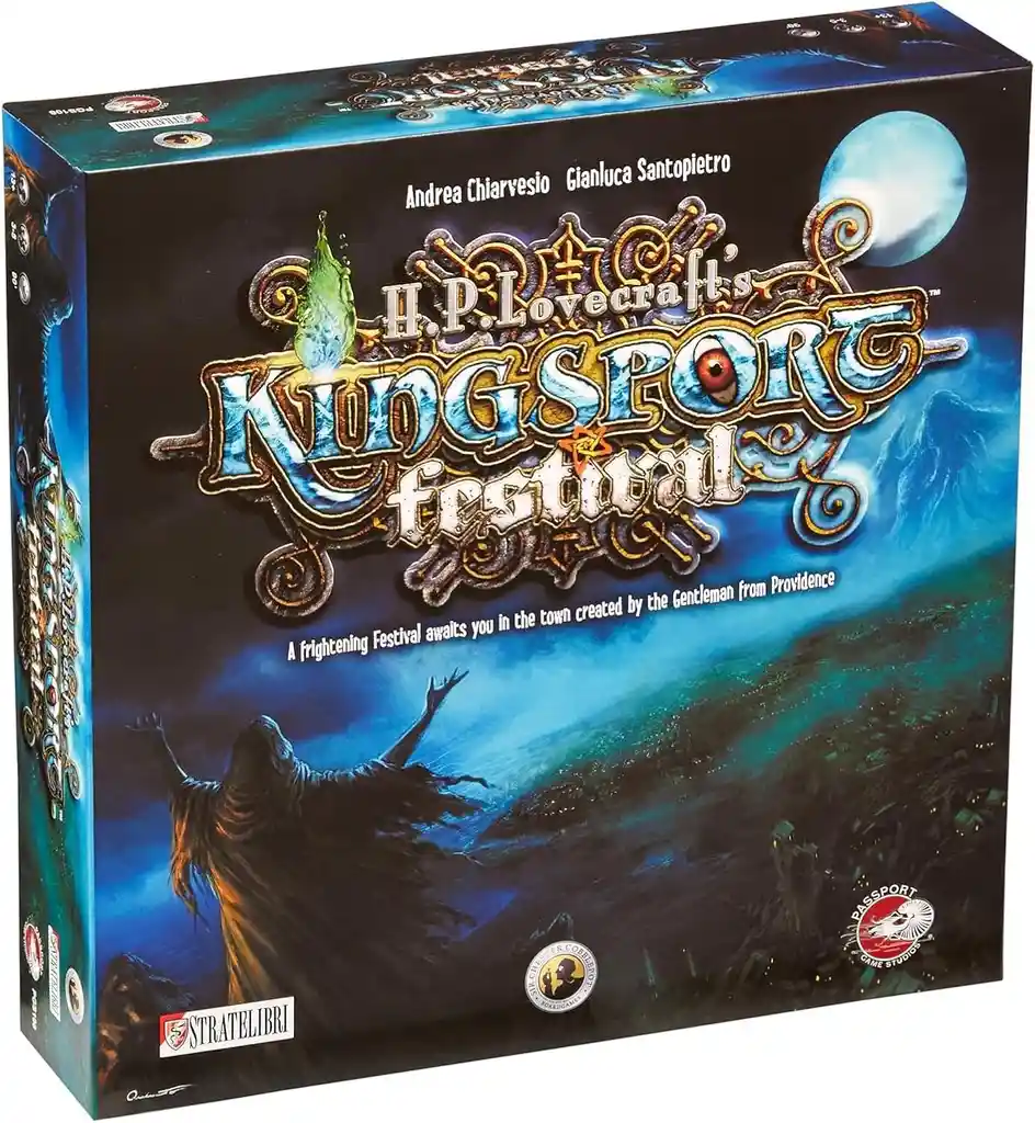 Juego De Mesa Kingsport Festival Lovecraft Para Adultos