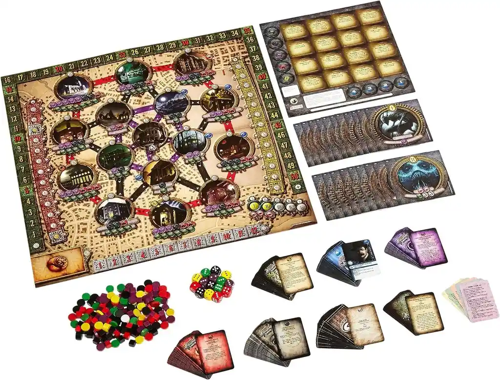 Juego De Mesa Kingsport Festival Lovecraft Para Adultos