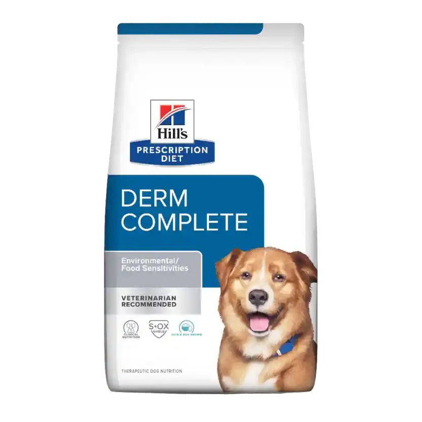 Comida Para Perro Hills Prescription Diet Derm Complete Huevo