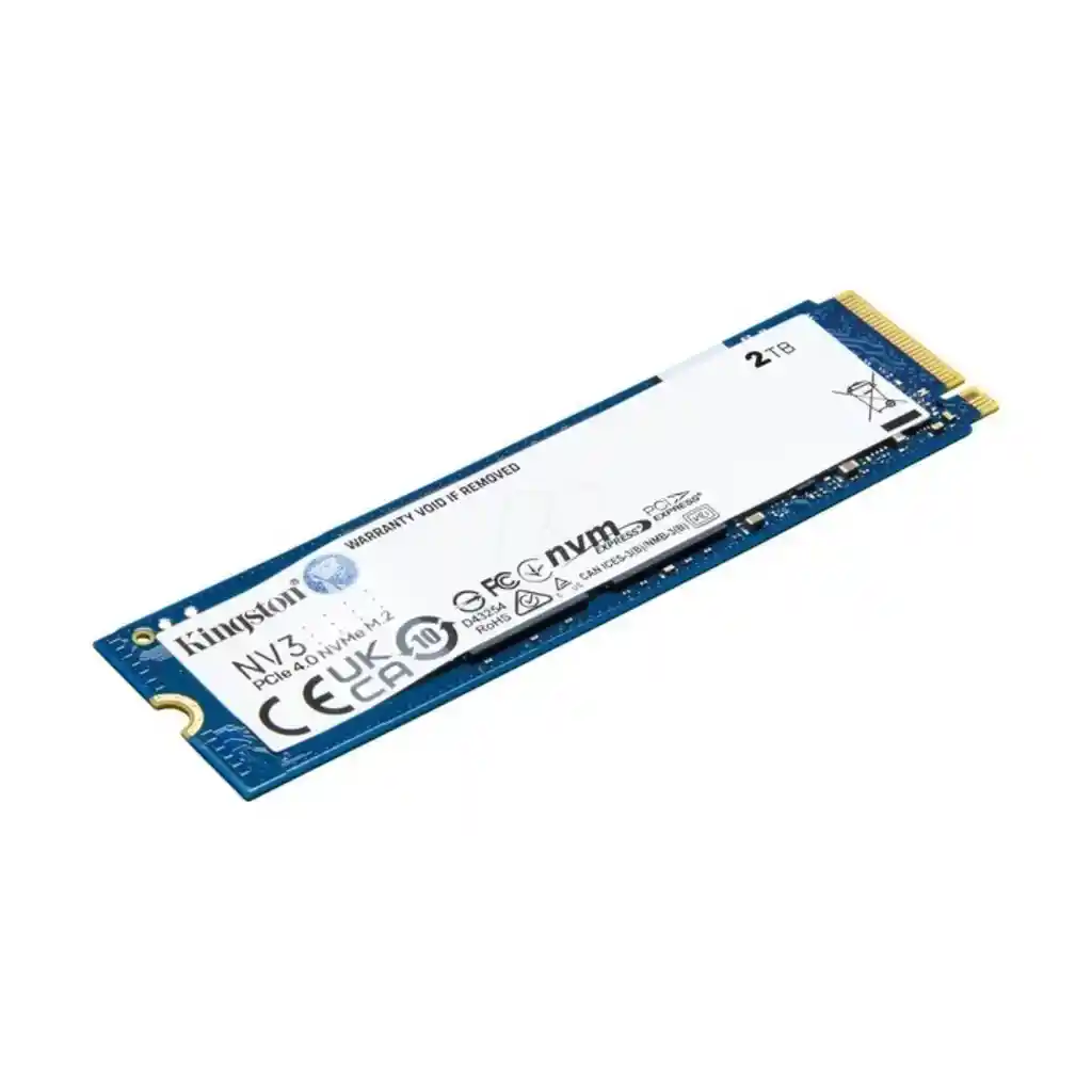 Disco De Estado Sólido Ssd Kingston 2tb Nv3 M.2 2280 Pcie 4.0 Nvme