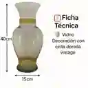 Florero Jarrón De Vidrio (atlantis I)