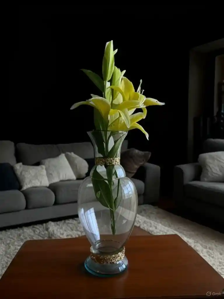 Florero Jarrón De Vidrio (atlantis I)