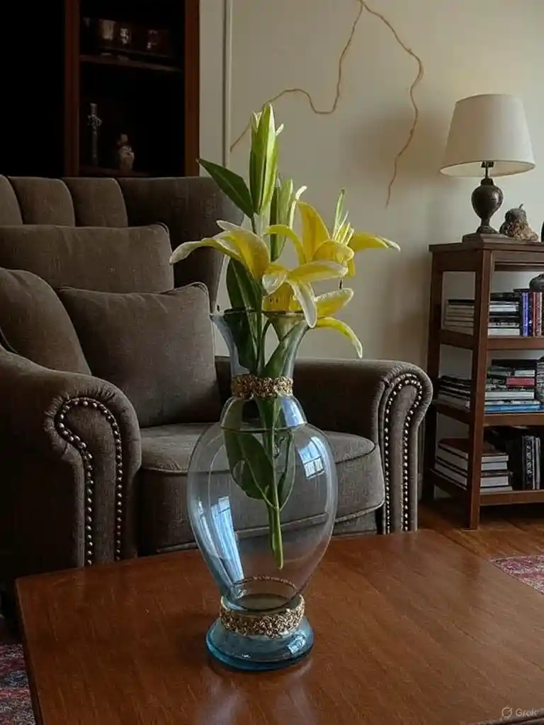 Florero Jarrón De Vidrio (atlantis I)