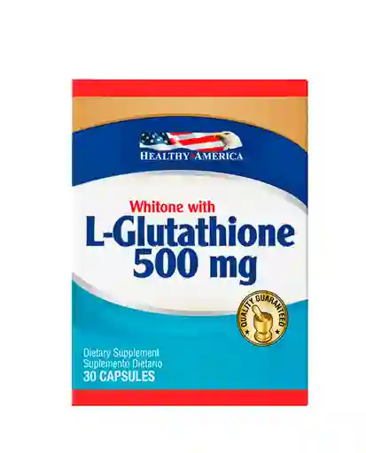 L-glutathione 500mg Healthy America 30 Caps