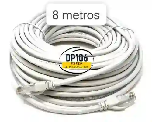 Cable De Red 8 Metros