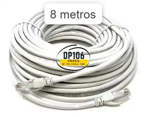 Cable De Red 8 Metros