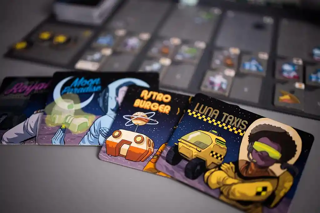 Juego De Mesa Estratégico Luna Capital Devir Para Adultos