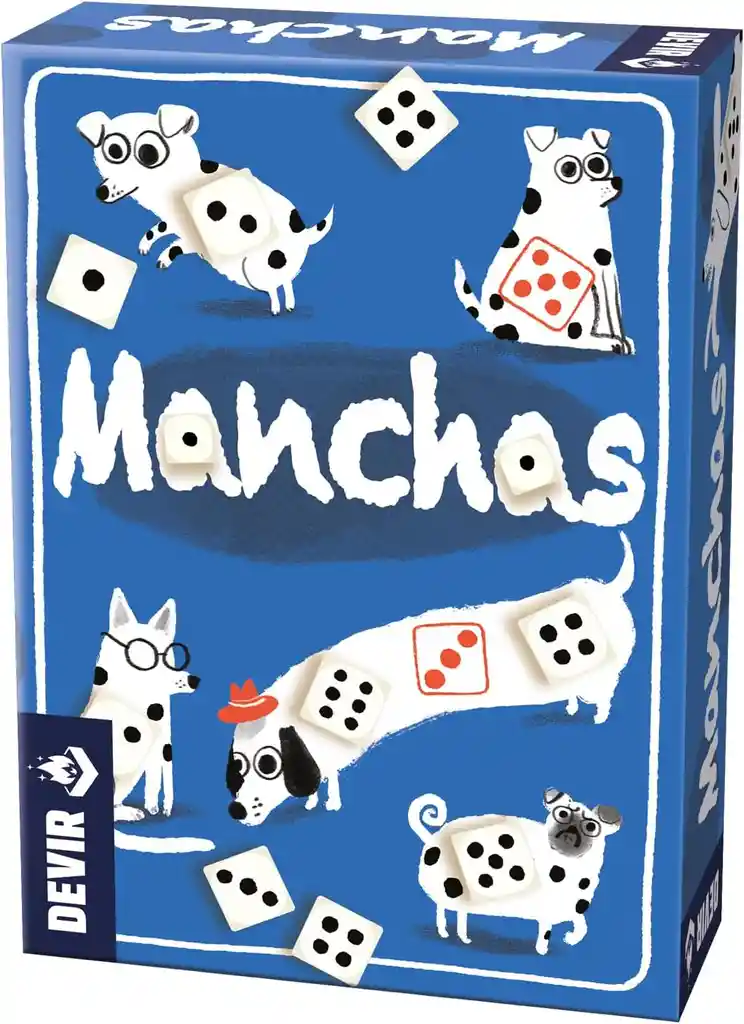 Juego De Mesa Competitivo Manchas Devir Para Adultos