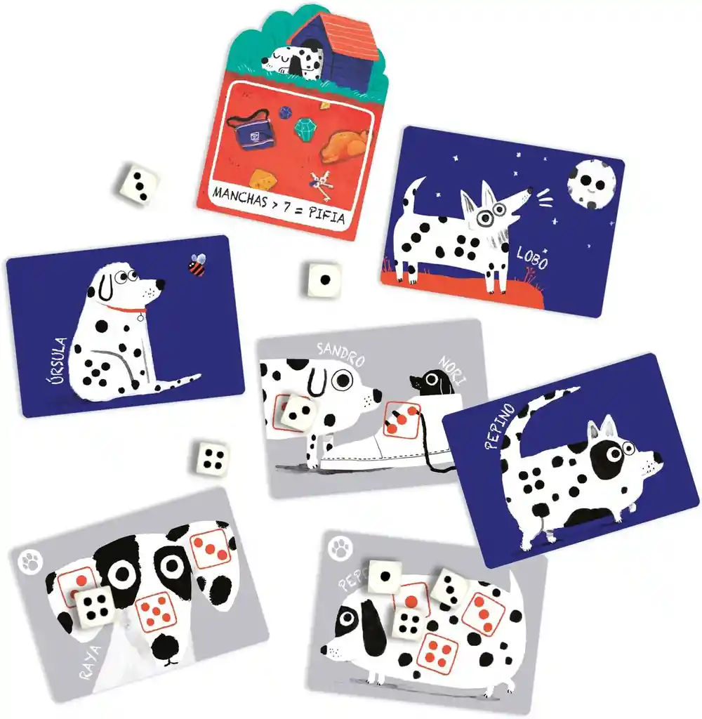 Juego De Mesa Competitivo Manchas Devir Para Adultos