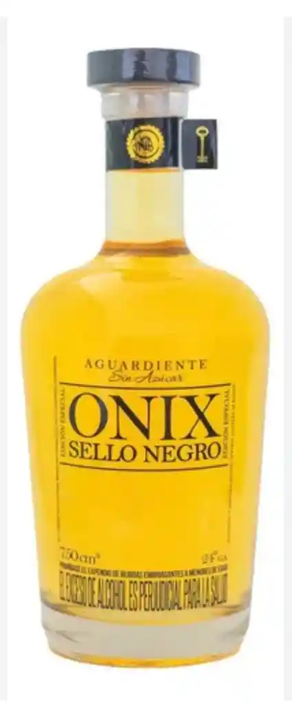 Onix Sello Negro Amarillo