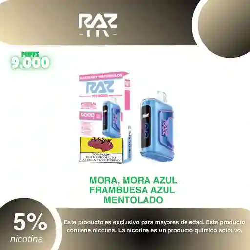 Raz Tn 9.000, Blueberry Watermelon 5%