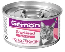 Gemon Gato Esterilizado Pollo E Higado