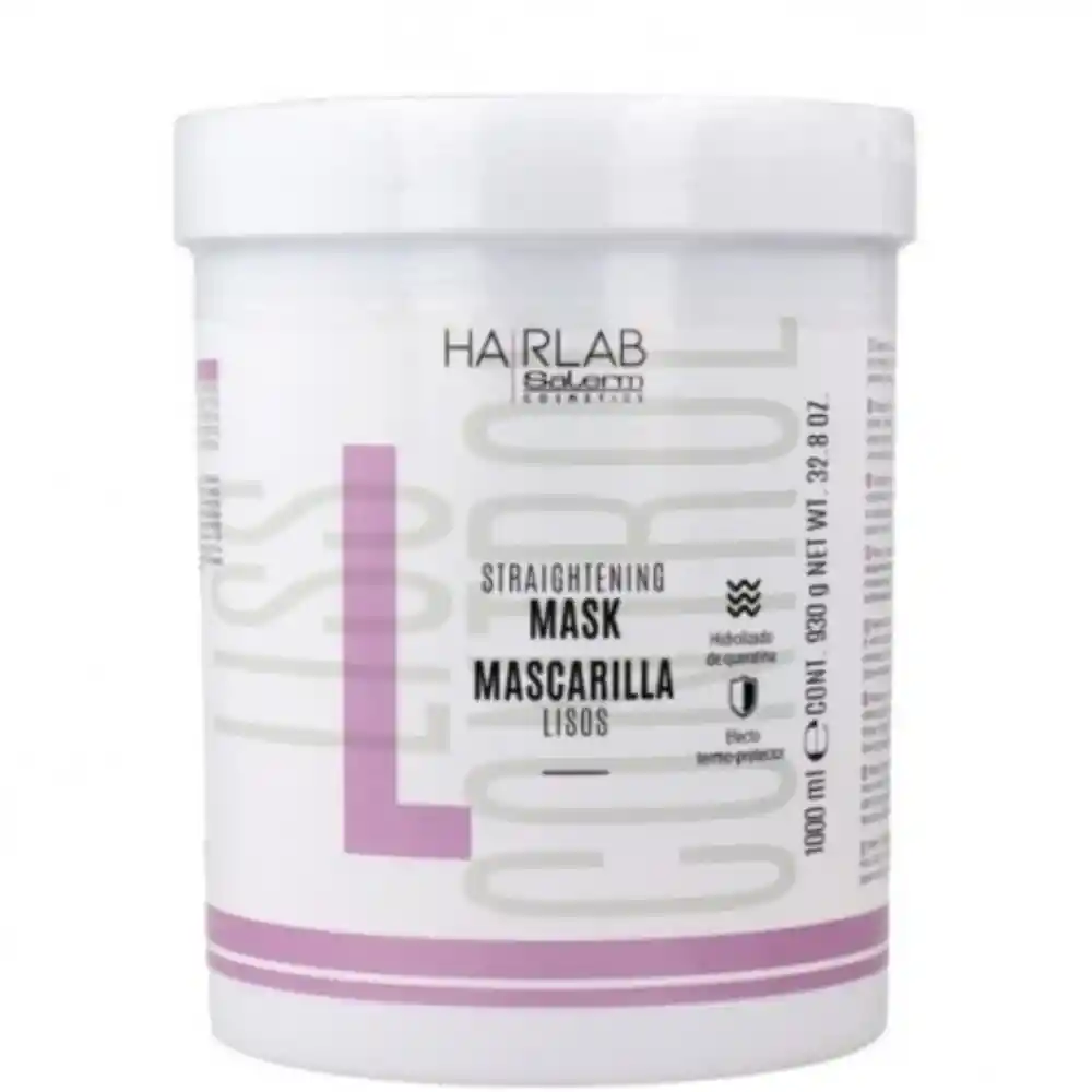 Mascarilla Straightening Lisos Salerm Hairlab 1000 - Ml