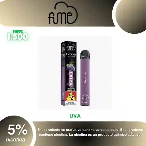Fum3 Extra 1.500, Grape 5%