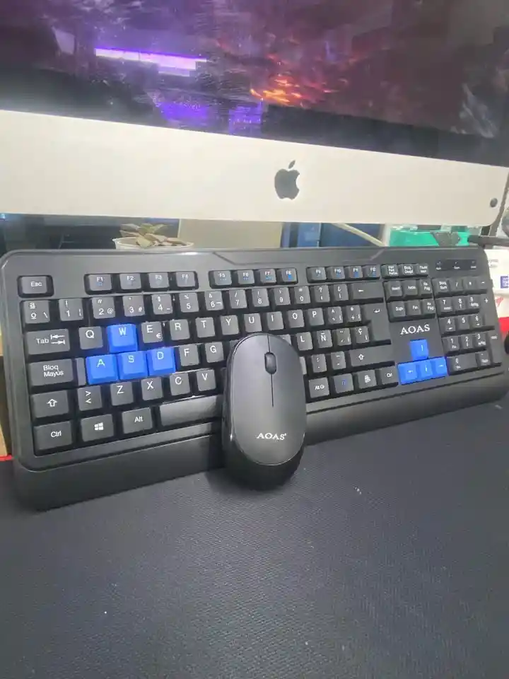Combo Teclado Mouse (inalambrico)