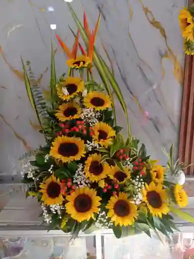 Ramo Varios Girasoles