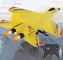Juguete Control Remoto Su27 Rc Avión De Espuma Con Baterías Recargables