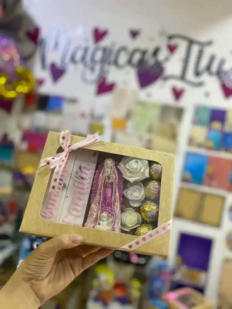 Cajita Virgen Amor De Mamá