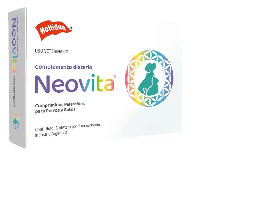 Neovita Suplemeto Dietario Para Perros Y Gatos X 21 Pastas