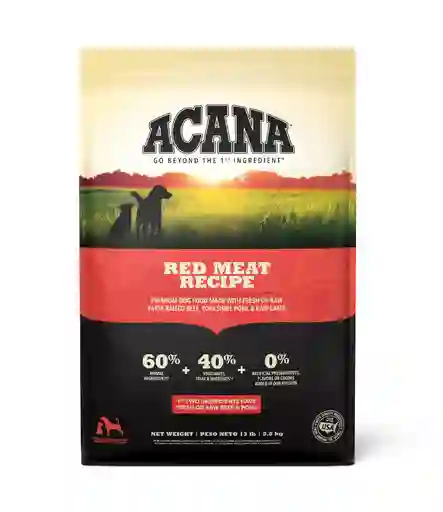 Acana Dog Red Meat X 5.8 Kilos