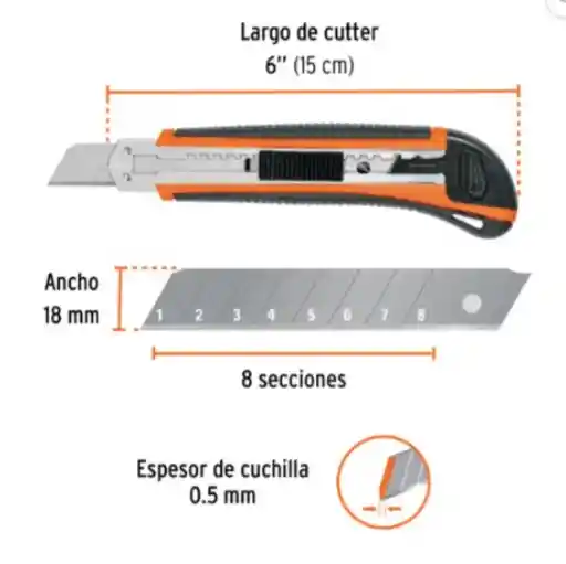 Bisturi Industrial Con 3 Repuestos