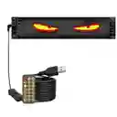 Letrero Flexible Led Para Carro Reprogramable 37x9cm