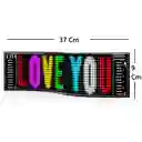 Letrero Flexible Led Para Carro Reprogramable 37x9cm