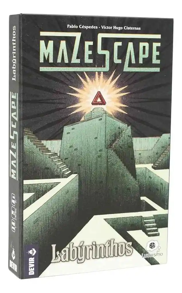 Juego De Mesa Estrategia Mazescape Labyrinthos Devir Adultos