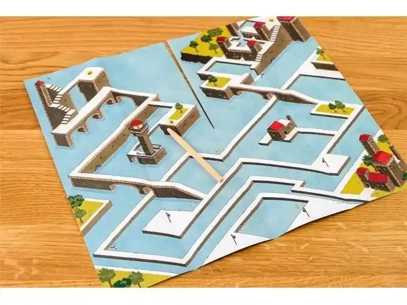 Juego De Mesa Estrategia Mazescape Labyrinthos Devir Adultos