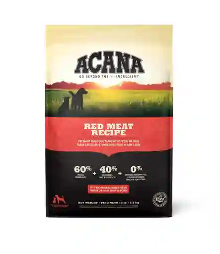 Acana Dog Red Meat X 11.3 Kilos