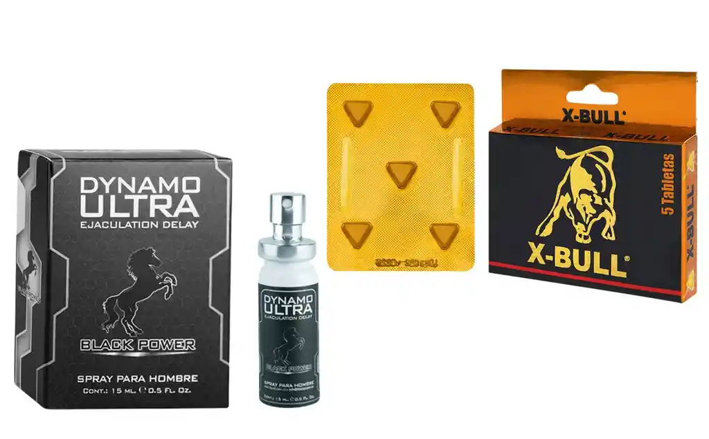 Retardante Dynamo + Potenciador X-bull X5