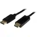 Cable De 4.5m Adaptador Displayport A Hdmi - 4k 30hz
