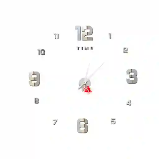 Reloj De Pared 3d Grande Decorativo Diseño Moderno Adhesivo
