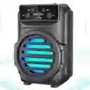 Parlante De 3 Pulgadas Bluetooth Con Luces Rgb, Puerto Usb-tf Y Fm