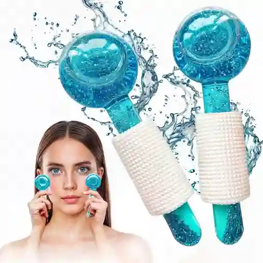 Bola De Hielo De Belleza Para Masaje Facial
