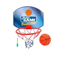 Cancha Canasta Baloncesto Niño Basketbal Pared + Balon