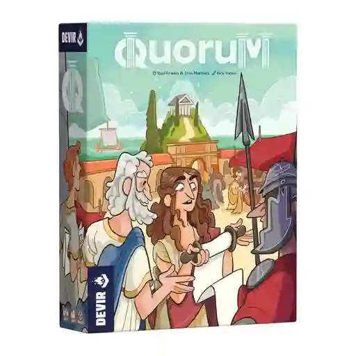 Juego De Mesa Estrategia Quorum Devir Para Adultos