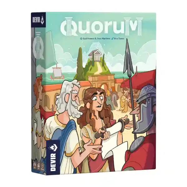 Juego De Mesa Estrategia Quorum Devir Para Adultos