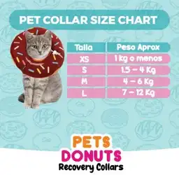 Collar Isabelino Dona Gato Talla Xs