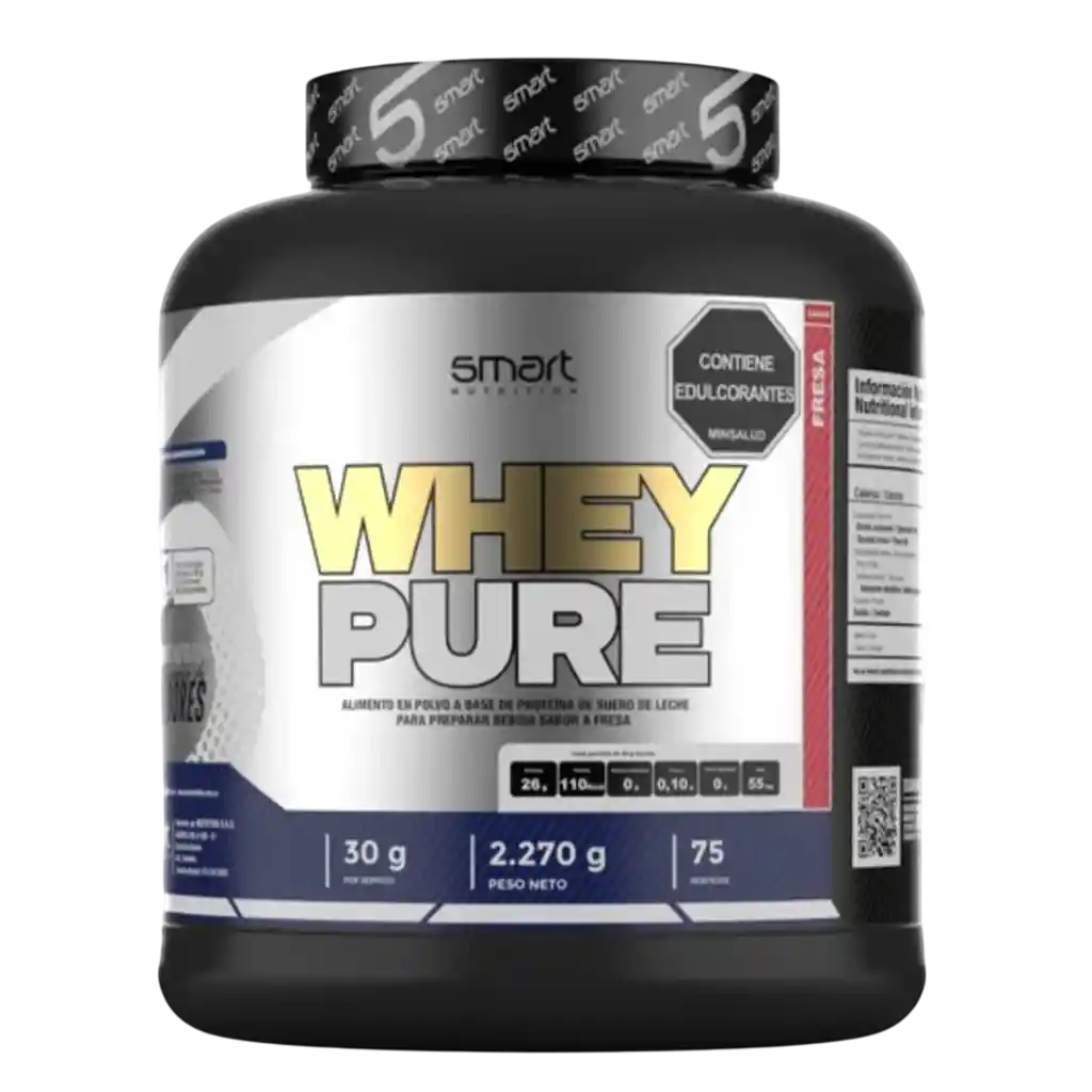 Whey Pure 5 Lb Fresa