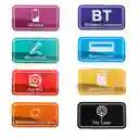 Cabina De Sonido Recargable Bluetooth Aux Parlante Luces