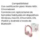 Auriculares Inalámbricos Logitech Premium Zone 300 Color Rosado