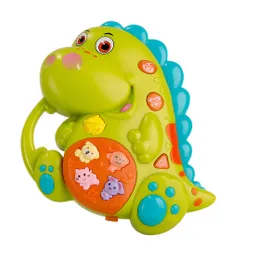 Dinosaurio Piano Musical Granja Animales + Baterias